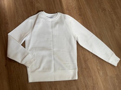 Herren Sweatshirt Amazon Essentials XS/S Weiß Baumwollmischung