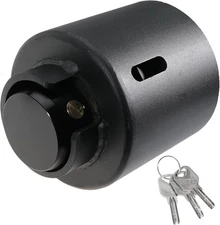 2 5/16" Trailer Lock Coupler, Anti Theft Heavy-Duty Steel Trailer Hitch Locks