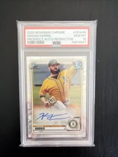 2020 Bowman Chrome Hogan Harris RC Auto Refractor 079/499 Gem Mint PSA 10 A’s