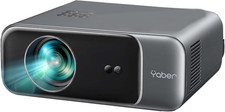Proiettore  Home Cinema, 1080P Full HD Compatibile 4K, Autofocus E Correzione Ke