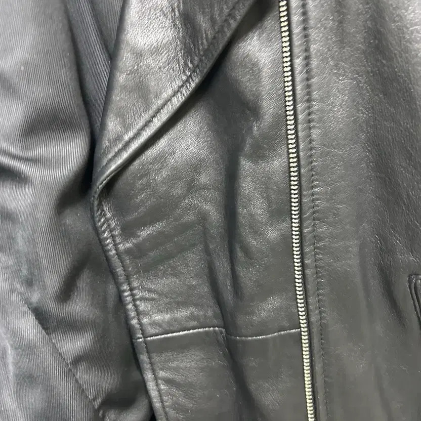 Zara TRF Collection Genuine Leather Rider Jacket, Women's 100 thumbnail 11