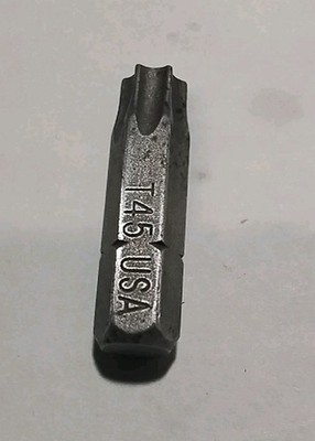 5/16''HEX TORX T-45 1-5/16'' LONG TORX BIT USA MADE  