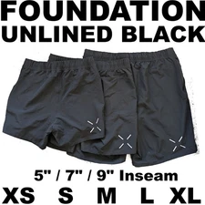 NWOT TEN THOUSAND BLACK FOUNDATION ORIGINAL VERSION NO LINER Shorts Men's