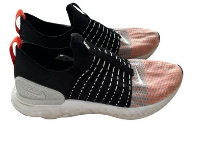 Nike React Phantom Run FK 2 Black/Team Orange Mens 11 Running Shoes DQ7647 001