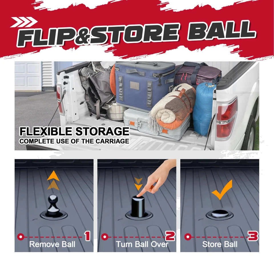 Underbed Gooseneck Trailer Hitch Kit For Dodge Ram 1500 2500 3500 2003-2012 Foto 4 de 4