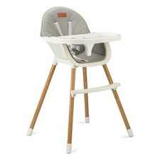 New Momi KRKA00034 REKI 3 in 1 Grey High Chair