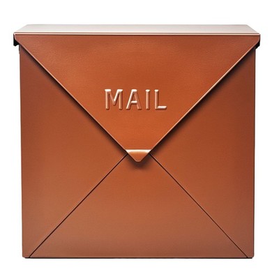 Waterproof Mailbox 10 x 10 x 4 in Heavy Duty Wall Mount - Large Capacity