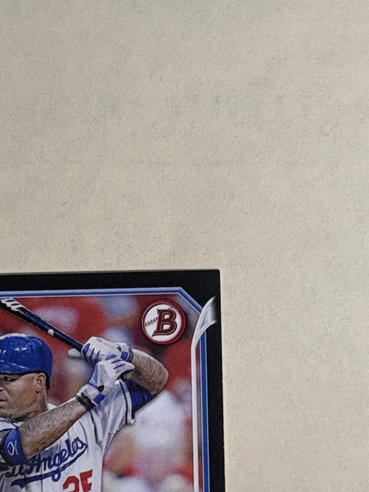 2014 Bowman - Carl Crawford #139 Black /25 - Image 4 of 4