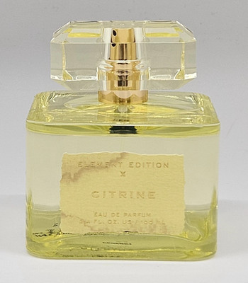 Tru Fragrance Beauty Element Edition X CITRINE Eau de Parfum 3.4 oz 100 mL