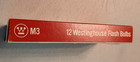 Vintage Westinghouse M3 Flash Bulbs - Partial Box - 9 Bulbs - Nice Display Piece — photo 3