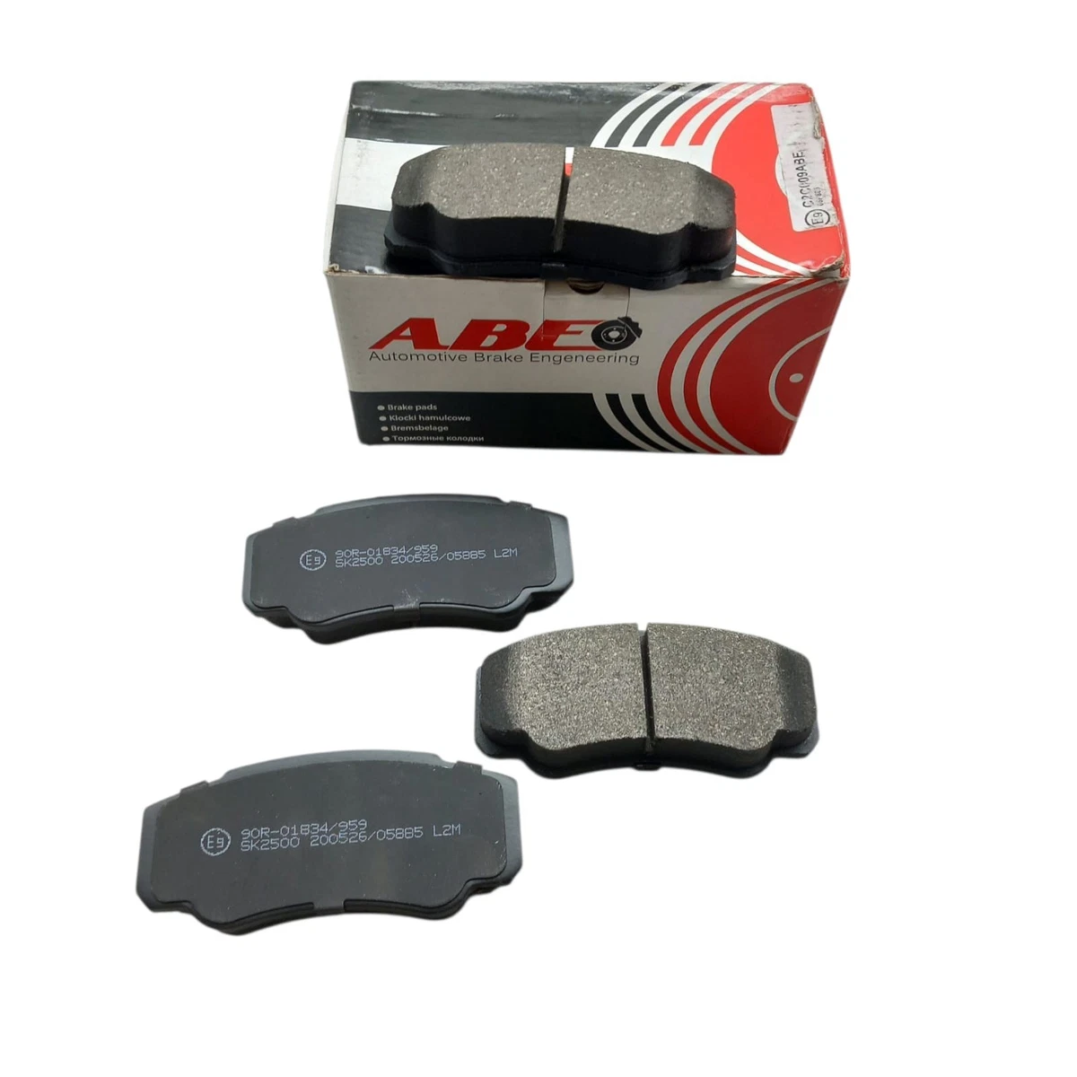 Frankberg Set Pastiglie Freno Posteriori Per Fiat Ducato (230/244), Citroën Jumper E Peugeot Boxer (1994-2006) – 4 Pezzi, Senza Sensore Usura