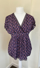 Debenhams Red Herring Maternity Blouse - Size 12 - Multicoloured