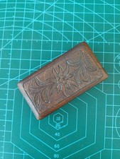 Novelty Treen Vesta Case Spring Open When Pushed In The Right Place