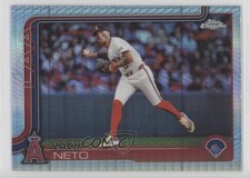 2025 Topps Chrome Prism Refractor Zach Neto #211 1i5e