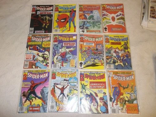 MARVEL TALES LOT OF 33  VF FULL RUN COPPER AGE AMAZING SPIDER-MAN REPRINTS