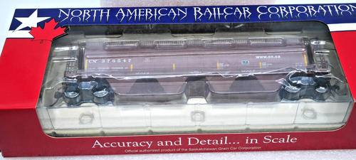 PWRS NARC 11-30012002-05 HO Canadian National CN Url 376547 Cylindrical Hopper - Bild 2 von 3