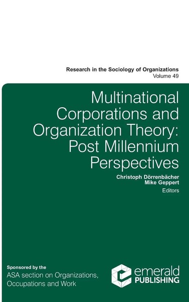Christoph DöRrenbäCher (U. A.) | Multinational Corporations And Organization...-image