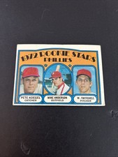 1972 Topps #14 Phillies Rookie Stars Mike Anderson Wayne Twitchell Pete Koegel