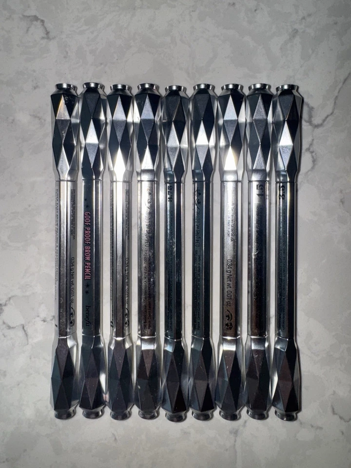 Benefit Goof Proof Brow Pencil W/ Brow Brush-FULL SIZE pick shade BOXLESS