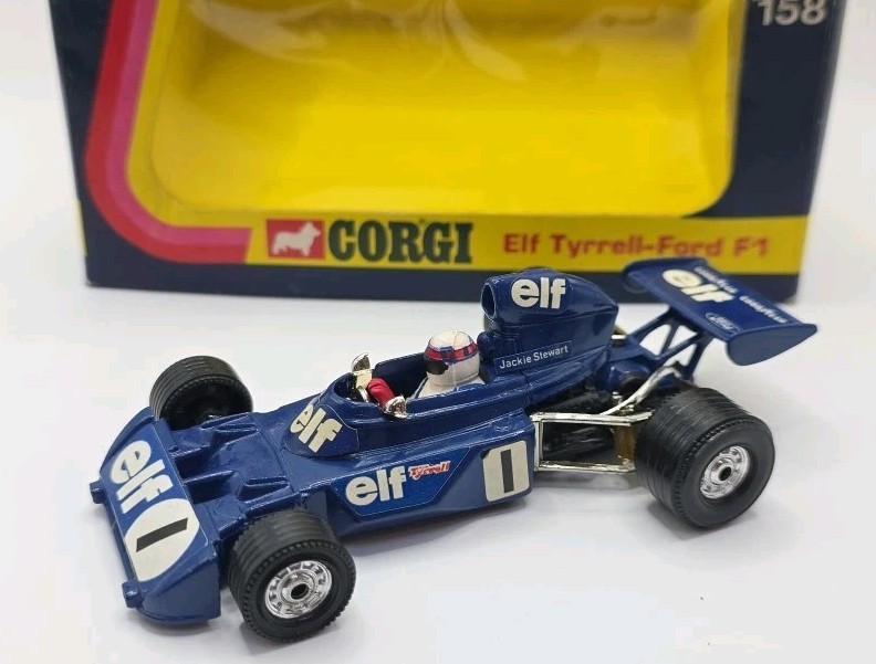 Corgi 158, Elf Tyrrell Ford F1 - Free Price Guide & Review