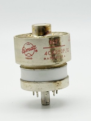 Vintage NEW Varian Eimac 8621 Electron Vacuum Tube 4CX250FG NOS J4
