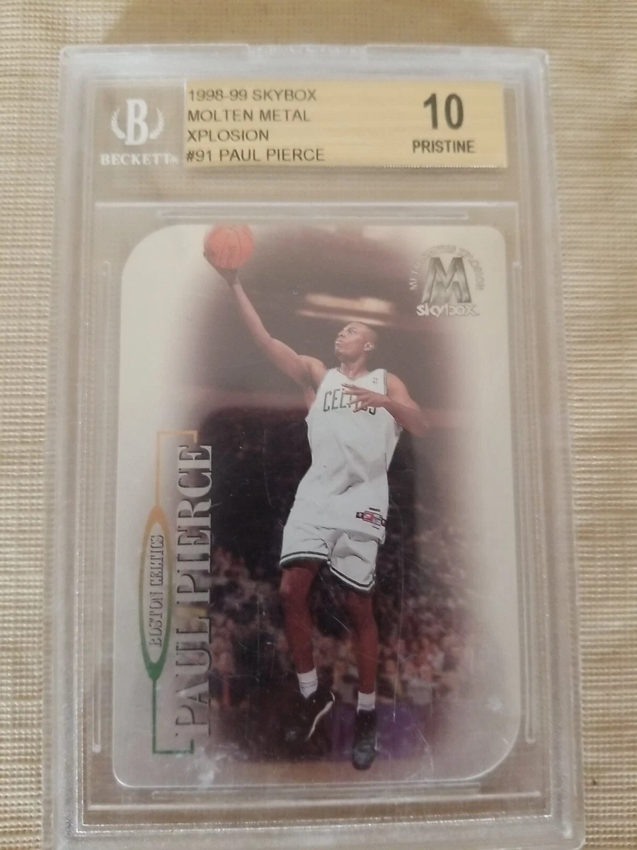 1998-99 Skybox Molten Metal #91 Paul Pierce Beckett 10 Pristine