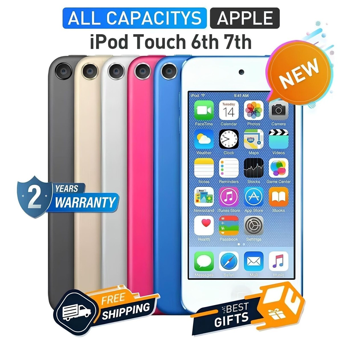 🍎NEW Apple iPod Touch 7th 6th Generation 128GB 256GB All
