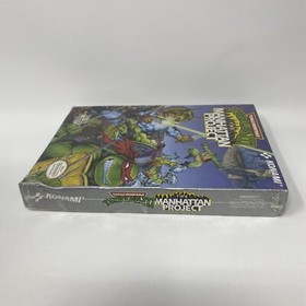 FACTORY SEALED NES - Teenage Mutant Ninja Turtles III : Manhattan Project NEW