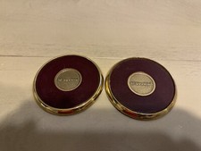VINTAGE B. F. GOODRICH PAPERWEIGHT/COASTER - 3 3/4" IN DIAMETER - SET OF 2