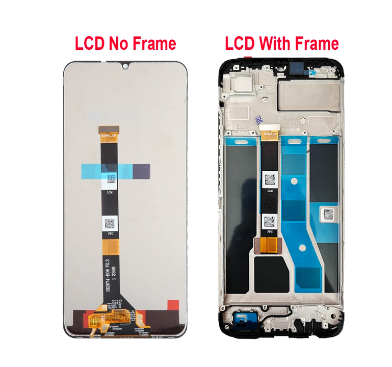 For OPPO Realme C53 RMX3760 Narzo N53 RMX3761 LCD Display Touch