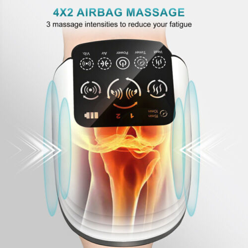 Cordless Infrared Heat Knee Massage Air Pressure Vibration Massager Pain Relief - Picture 5 of 16