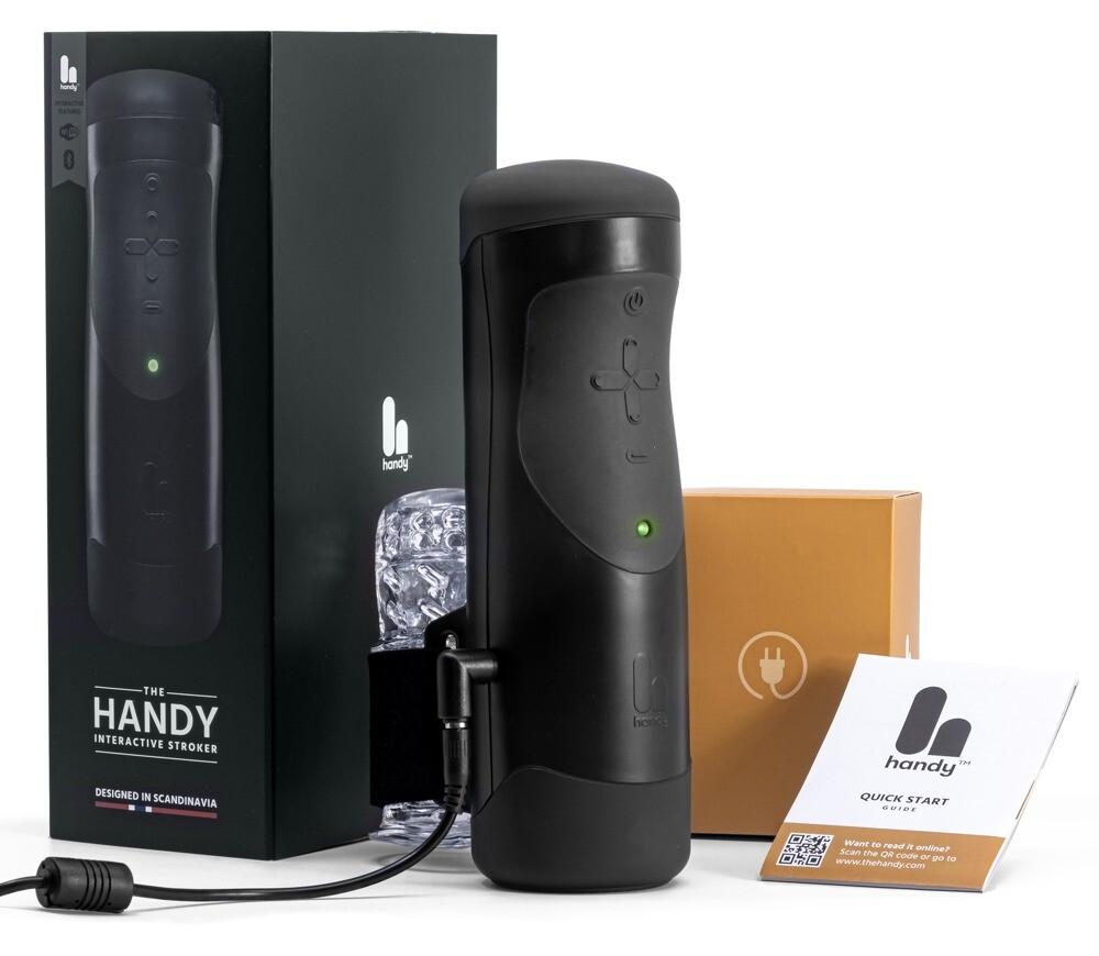 The Handy ultimate handjob Machine App controllato Automatico Wi 