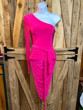 Fashion Nova- XS 1 arm form fitting dress
