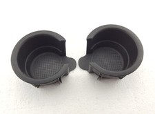 2 x RANGE ROVER SPORT L320 (2005 - 2009) CUP HOLDER INSERTS / TRAYS - GENUINE #3