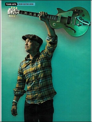 The Pixies Joey Santiago with Gibson Gold Top Les Paul guitar 2019 pin-up photo
