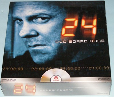 24 DVD Board Game Factory Sealed