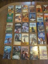 Lot of 55 Louis Lamour Paperba - GOOD