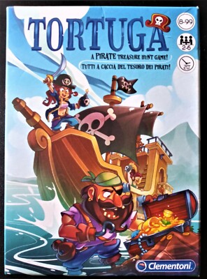TORTUGA - A Pirate Family Fun Card Game NEW/SEALED/LOW COST SHIPPING/SHIPS INTL