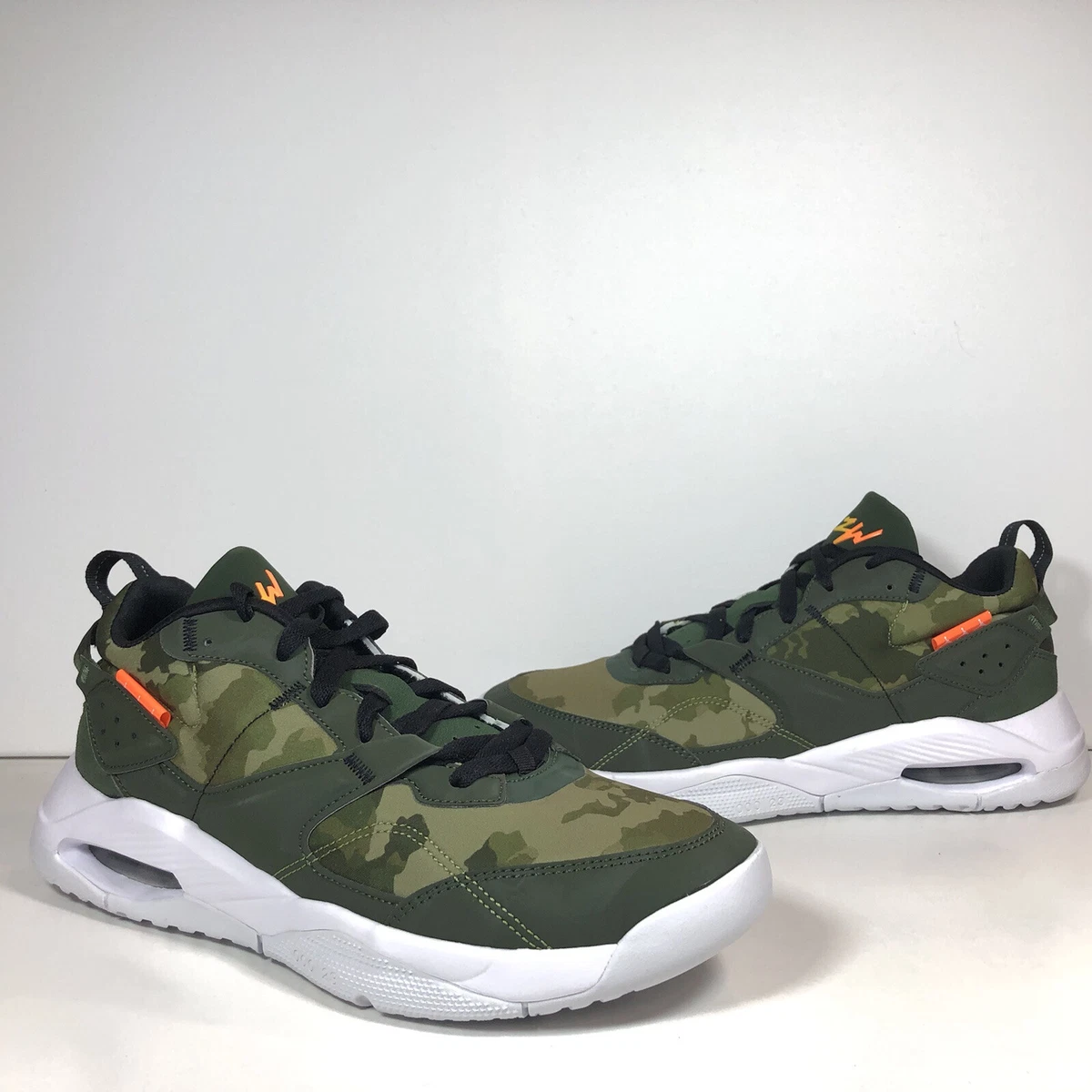 NEW FASHION] Louis Vuitton Green Camo Air Jordan 11 Sneakers Shoes