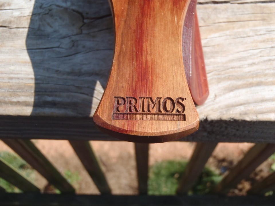 Nice Pre Owned Primos HOOK UP Solid Wood Lid WILD TURKEY CALL