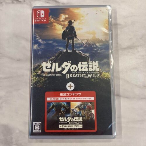The Legend of Zelda Breath of the Wild + Expansion Pass Nintendo Switch - Picture 1 of 2