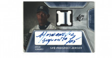 2001 SPx #142 A.Hernandez RC Auto Jersey - NM-MT