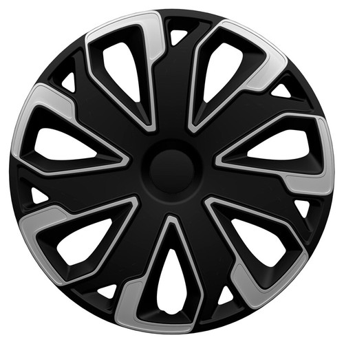 CORA 41845 Set 4 Copricerchi Universali Alulook Fox Mix Copricerchi, 15