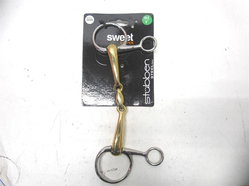 Stubben 6" Sweet Copper STEELtec Baucher Horse Bit