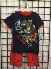 Marvel Kids Avengers 2 Piece Pajama Set Size 4