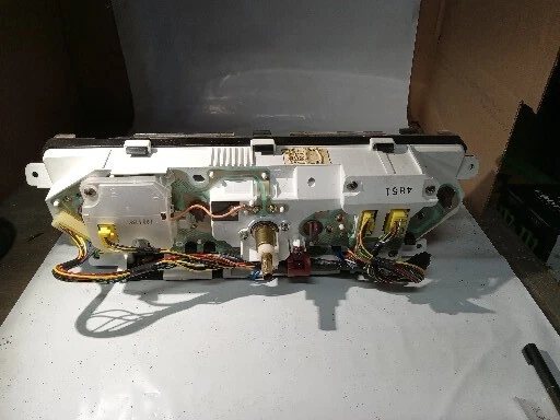 1987 Honda ACCORD LX painel de medidores de instrumentos original automático fabricante de equipamento original 184K - Imagem 4 de 4