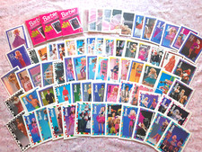 Vintage 1991 Barbie Trading Cards - 3 sealed packs and 60 loose - Includes 300