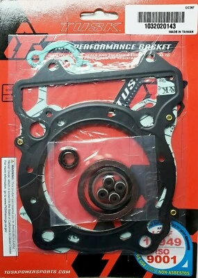 Tusk Top End Gasket Kit Set For Suzuki DRZ400 400E, S, SM Head Base Seals (t143) - Bild 1 von 4