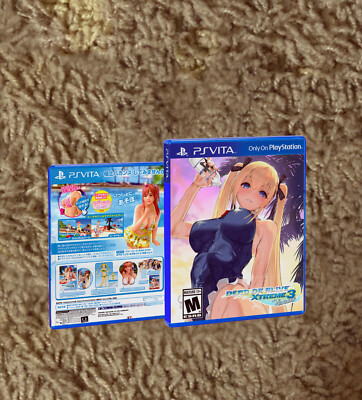 Dead or Alive Xtreme 3 Venus PSVITA CUSTOM COVER ART NO GAME NO CASE