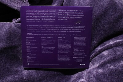 Young Living Raindrop Technique Essential Oil Collection Kit NEW